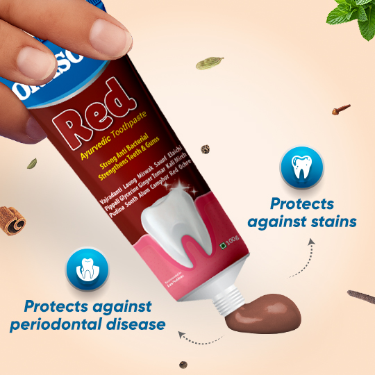 Orasore-Red-Toothpaste-Bamboo-Brush