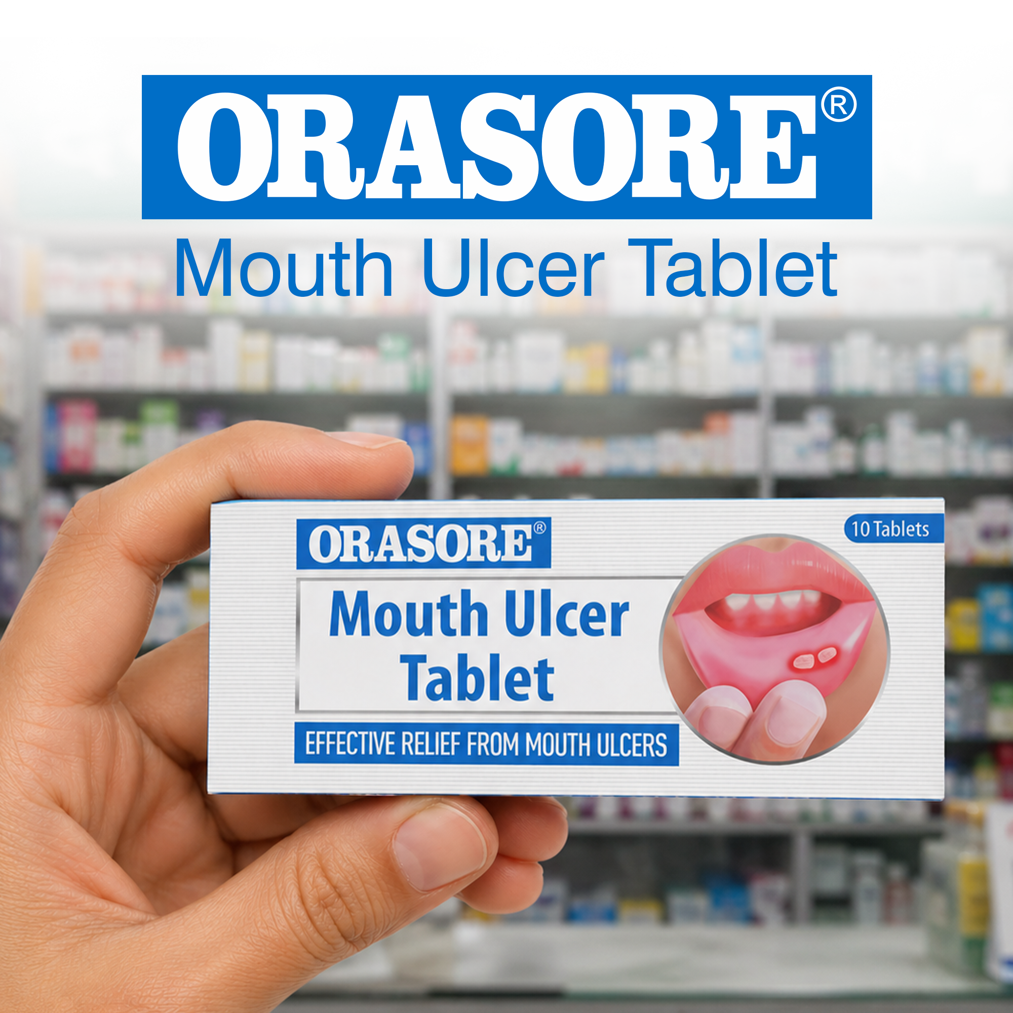 Orasore Mouth Ulcer Tablet