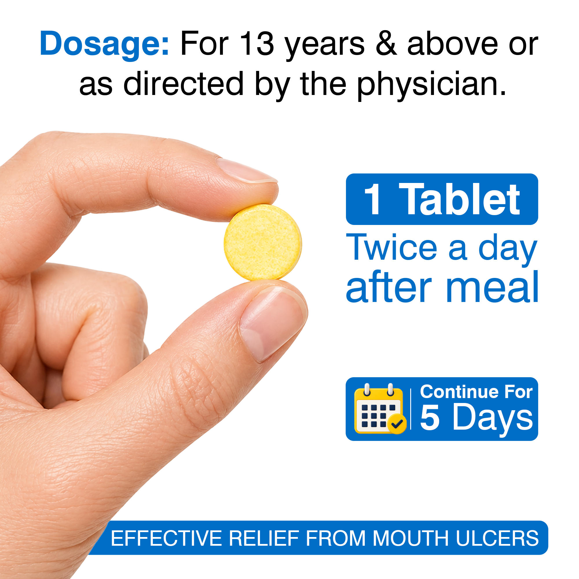 Orasore Mouth Ulcer Tablet