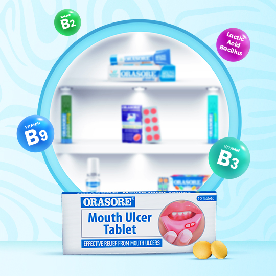 Orasore Mouth Ulcer Tablet